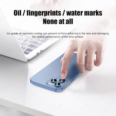 Objektiivin suojus iPhone 12 Pro Max -kameralle, 2 kpl karkaistua lasia