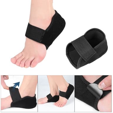 1 pari korkeutta lisääviä pohjallisia koko S 36-40 1 CM Musta