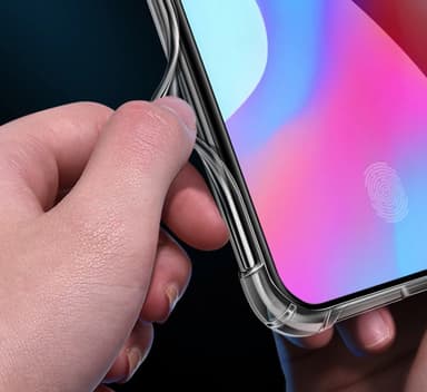 Iskunkestävä läpinäkyvä matkapuhelimen suojus Huawei P30 Pro TPU