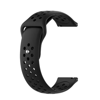 Samsung Gear S3 / Galaxy Watch 46mm ranneke 22mm - musta
