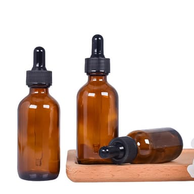 Uudelleen täytettävä pipetillä varustettu pipettipullo Ruskea 15 ml