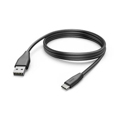 Latauskaapeli USB-A–USB-C Musta 3,0 m