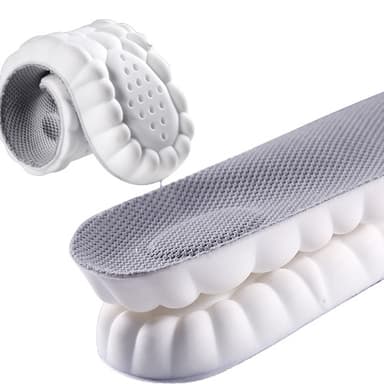 4D Ultra-Soft hengittävä pohjallinen 1 pari Musta