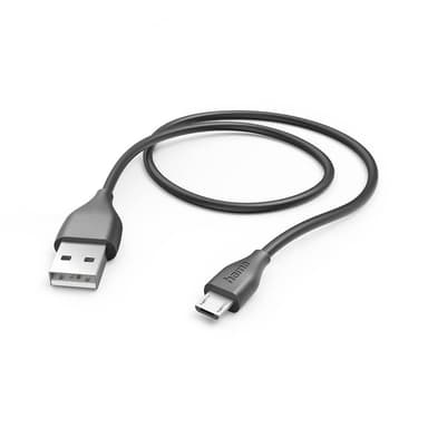 Latauskaapeli USB-A - Micro-USB Black 1,5 m