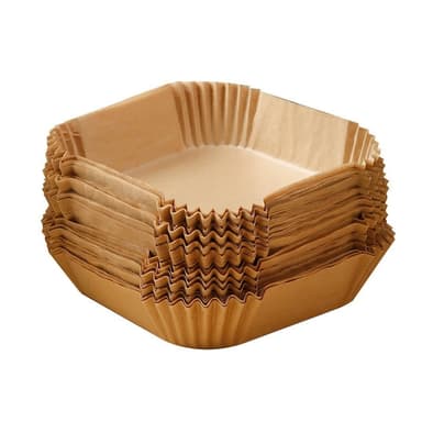 Ilmarasvakeittimen paperisisäkkeet tarttumattomat 16 cm 50 kpl Luonto