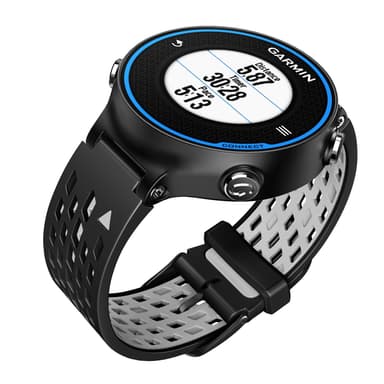 Garmin Forerunner 620/630/220/230/235 / 735XT ranneke musta/harmaa