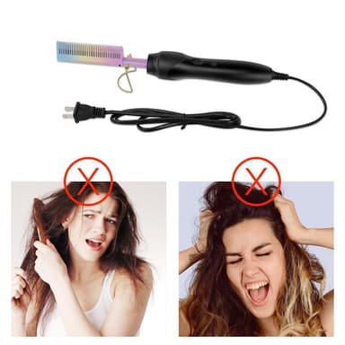 2-in-1 suoristusrauta ja kiharrin