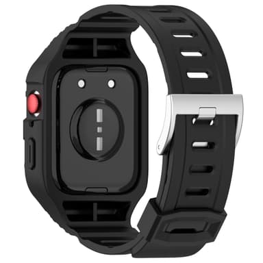 Kelloranneke suojakotelolla Huawei Watch Fit 3:lle Musta