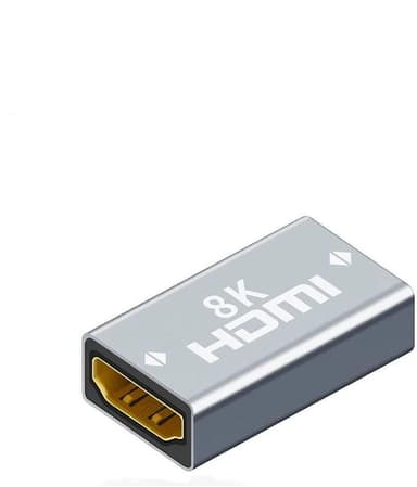 NÖRDIC HDMI 2.1 8K Naaras-naaraskaapelin jatke HDMI-sukupuolenvaihtaja