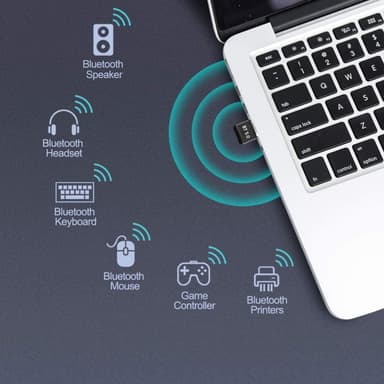 NÖRDIC USB Bluetooth 5.0 dongle Bluetooth USB-sovitin