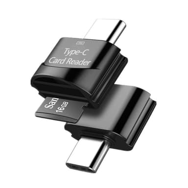 NÖRDIC USB-C 3.1 -Kortinlukija MicroSD UHS-I