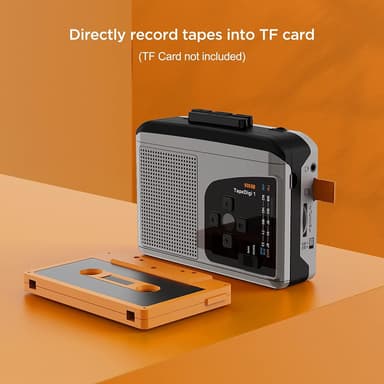 Ezcap-kasetista MP3-muuntimeksi digitaalinen kasettisoitin muuntaa nauhan MP3-muotoon MicroSD-kortille, tietokonetta ei tarvita