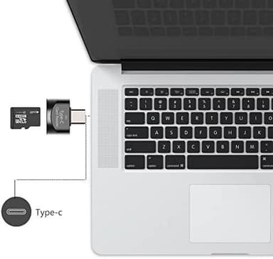 NÖRDIC USB-C 3.1 -Kortinlukija MicroSD UHS-I