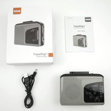Ezcap-kasetista MP3-muuntimeksi digitaalinen kasettisoitin muuntaa nauhan MP3-muotoon MicroSD-kortille, tietokonetta ei tarvita