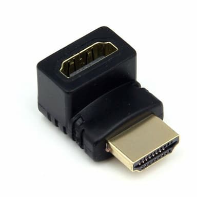 NÖRDIC vino HDMI 4K -sovitin uros–naaras, 90 astetta