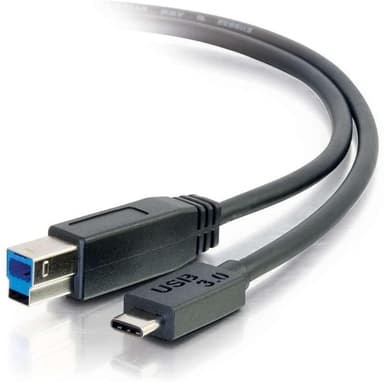 NÖRDIC USB 3.1 -kaapeli USB C–USB B 5 Gbps 1m USB-tulostinkaapeli