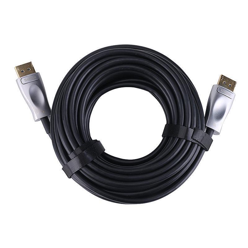 NÖRDIC 10 m aktiivinen AOC kuituoptinen HDMI 2.0, 4K 60 Hz, 18 Gb/s, EDID CEC HDR ARC Dolby DTS-HD