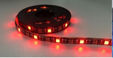 Led Rengas Rgb NÖRDIC RGB LED-lista, 5 m, kaukosäätimellä, 300 SMD-LEDiä 5 m matkalla ...