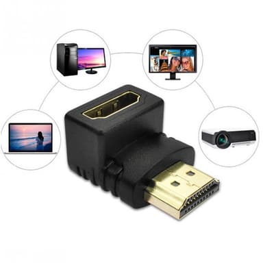 NÖRDIC vino HDMI 4K -sovitin uros–naaras, 270 astetta