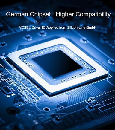 NÖRDIC 10 m aktiivinen AOC kuituoptinen HDMI 2.0, 4K 60 Hz, 18 Gb/s, EDID CEC HDR ARC Dolby DTS-HD