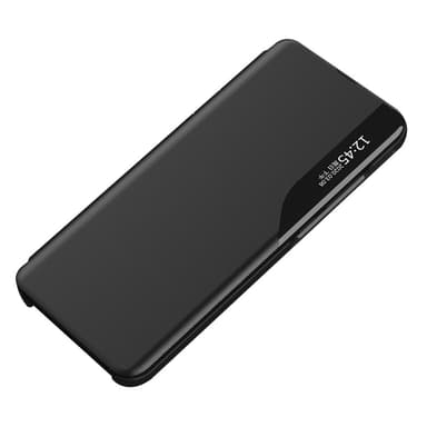 SKALO Samsung A16 Clear View Window Case - Musta