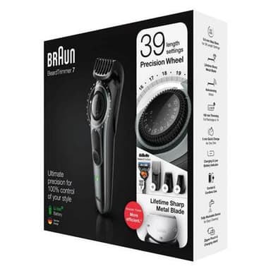 Braun partatrimmeri BT7240 + partahöylä
