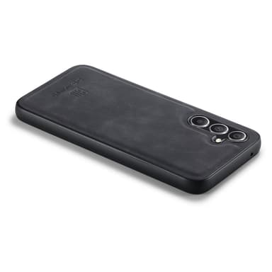 DG.MING Samsung A16 Premium PU-nahka Hybridi Suojakuori - Musta