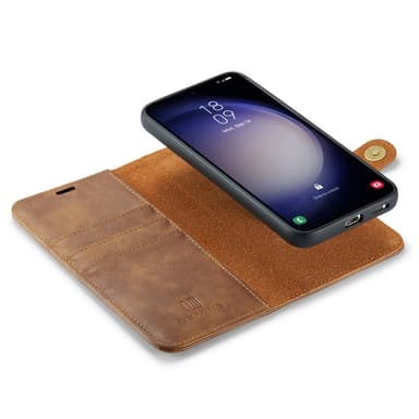 DG MING Samsung A16 2-in-1 magneetti lompakkokotelo - Ruskea