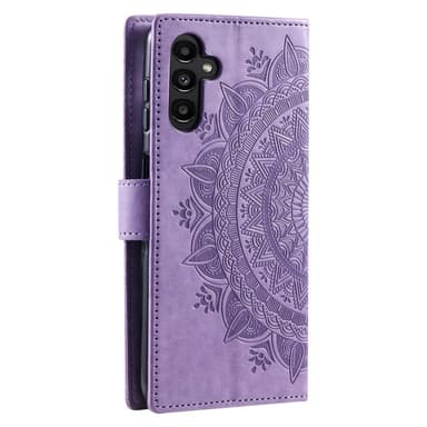 SKALO Samsung A16 Mandala lompakkokotelo - Violetti