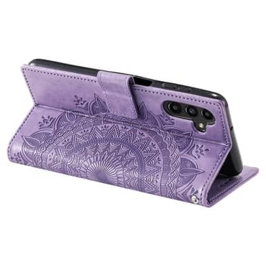 SKALO Samsung A16 Mandala lompakkokotelo - Violetti