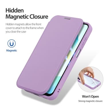 DUX DUCIS Samsung A16 Skin X Pro Lompakkokotelo - Violetti