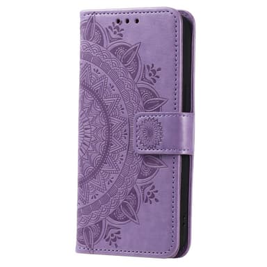 SKALO Samsung A16 Mandala lompakkokotelo - Violetti