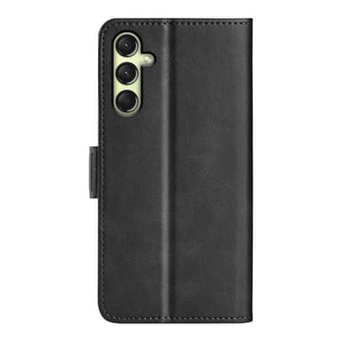 SKALO Samsung A16 Premium Wallet Lompakkokotelo - Musta
