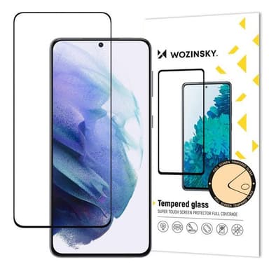 Wozinsky Karkaistu näytönsuoja 9H Samsung Galaxy S23 - Musta Kehys