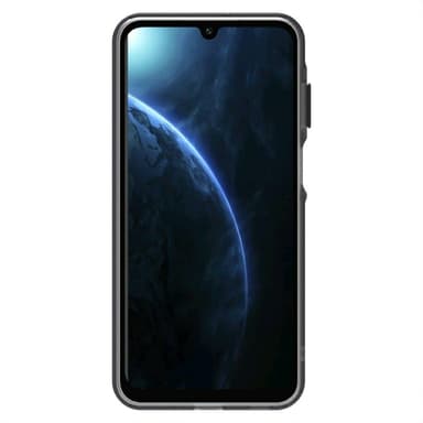 SKALO Samsung A16 Candy Series Hybrid Suojakuori - Musta