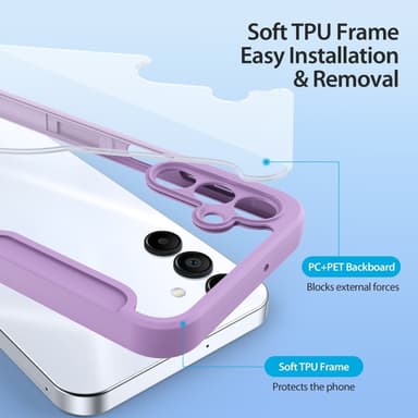 DUX DUCIS Samsung A16 Skin X Pro Lompakkokotelo - Violetti