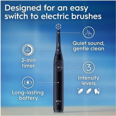 Oral-B iO2 Duo sähköhammasharja 612470 (Night Black + Calm Pink)