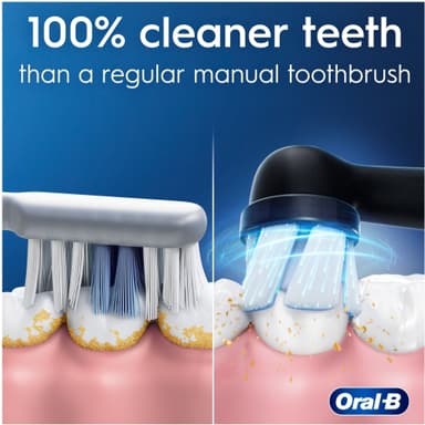 Oral-B iO2 Duo sähköhammasharja 612470 (Night Black + Calm Pink)