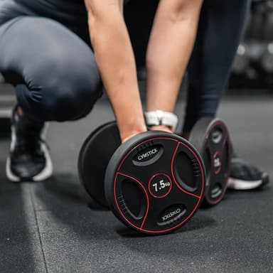 Gymstick Käsipaino PU 2-pak, Käsipainot kumiset 25 kg