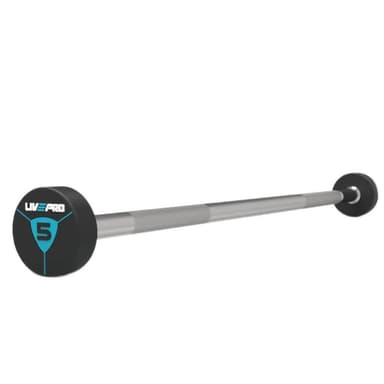 LivePro Painotanko Urethane, Kiinteät levytangot 30 kg