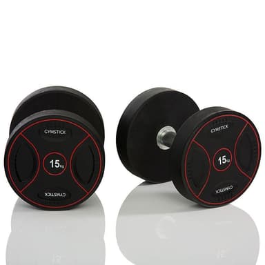 Gymstick Käsipaino PU 2-pak, Käsipainot kumiset 20 kg