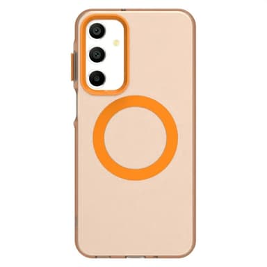 SKALO Samsung A16 Candy Series Hybrid Suojakuori - Oranssi