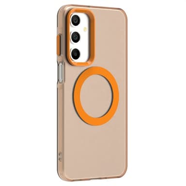 SKALO Samsung A16 Candy Series Hybrid Suojakuori - Oranssi