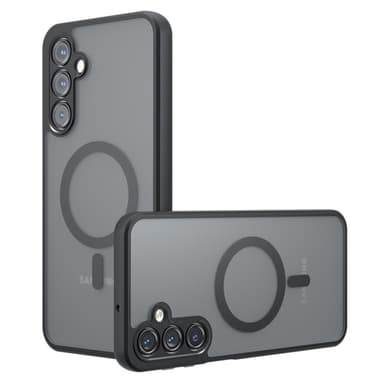SKALO Samsung A16 Skin-touch Hybrid Suojakuori - Musta
