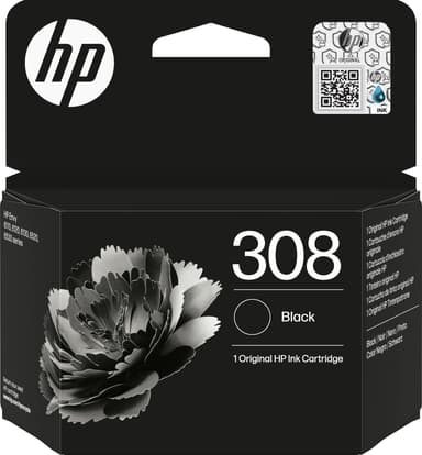 HP 308 mustekasetti (musta)