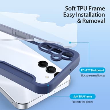 DUX DUCIS Samsung A16 Skin X Pro Lompakkokotelo - Sininen