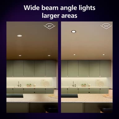 Philips Hue WCA Slim pieni upotettava LED-valaisin (musta)