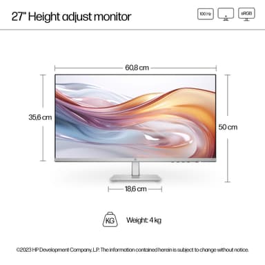 HP S5 527sh 27" FHD näyttö
