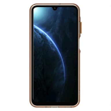 SKALO Samsung A16 Candy Series Hybrid Suojakuori - Oranssi