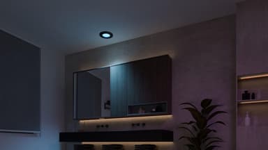 Philips Hue WCA Slim pieni upotettava LED-valaisin 3 kpl (musta)